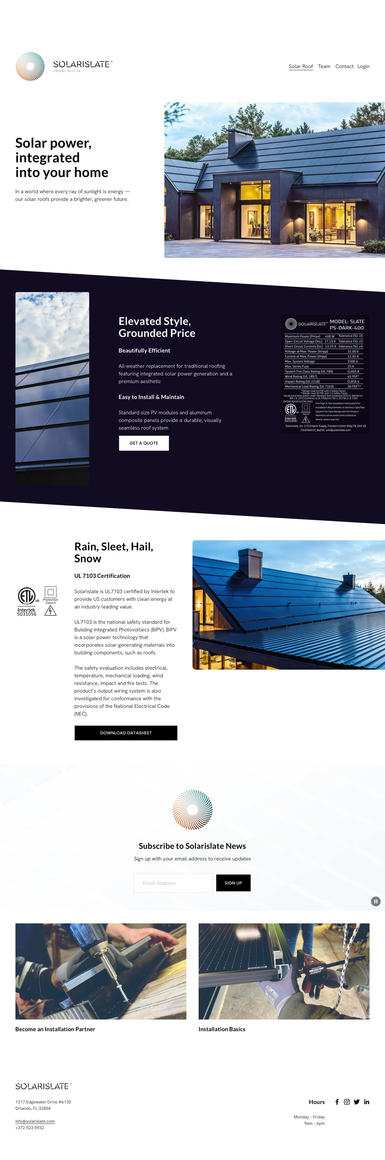 Solarislate screenshot